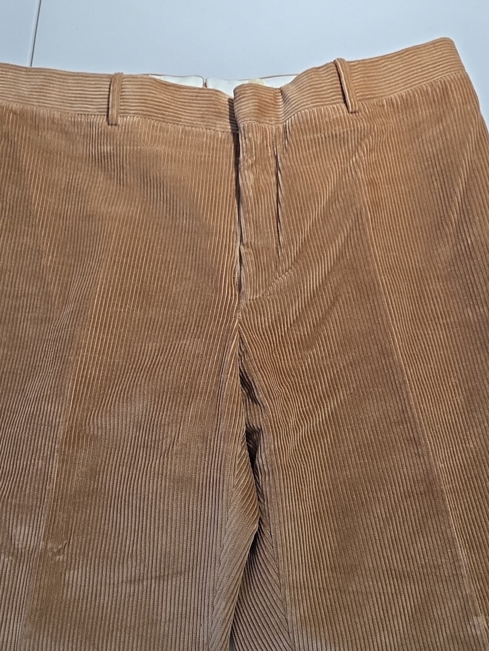 Rare Polo by Ralph Lauren Men's Corduroy Pants in Camel Brown - Picture 5 of 7